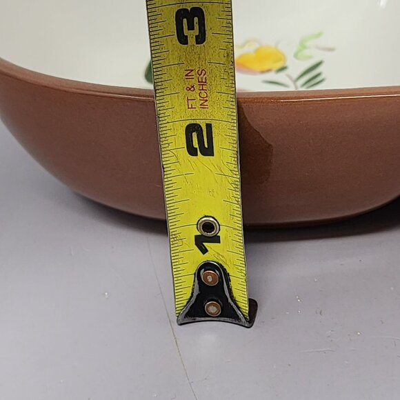 Oval Vintage Stangl Ceramic Divided Serving Dish‎ With Floral Design - Picture 13 of 13